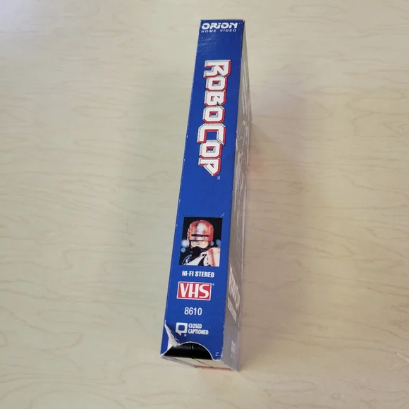 Robocop (VHS, 1987) Orion Home Video Rare Red Top EP Version